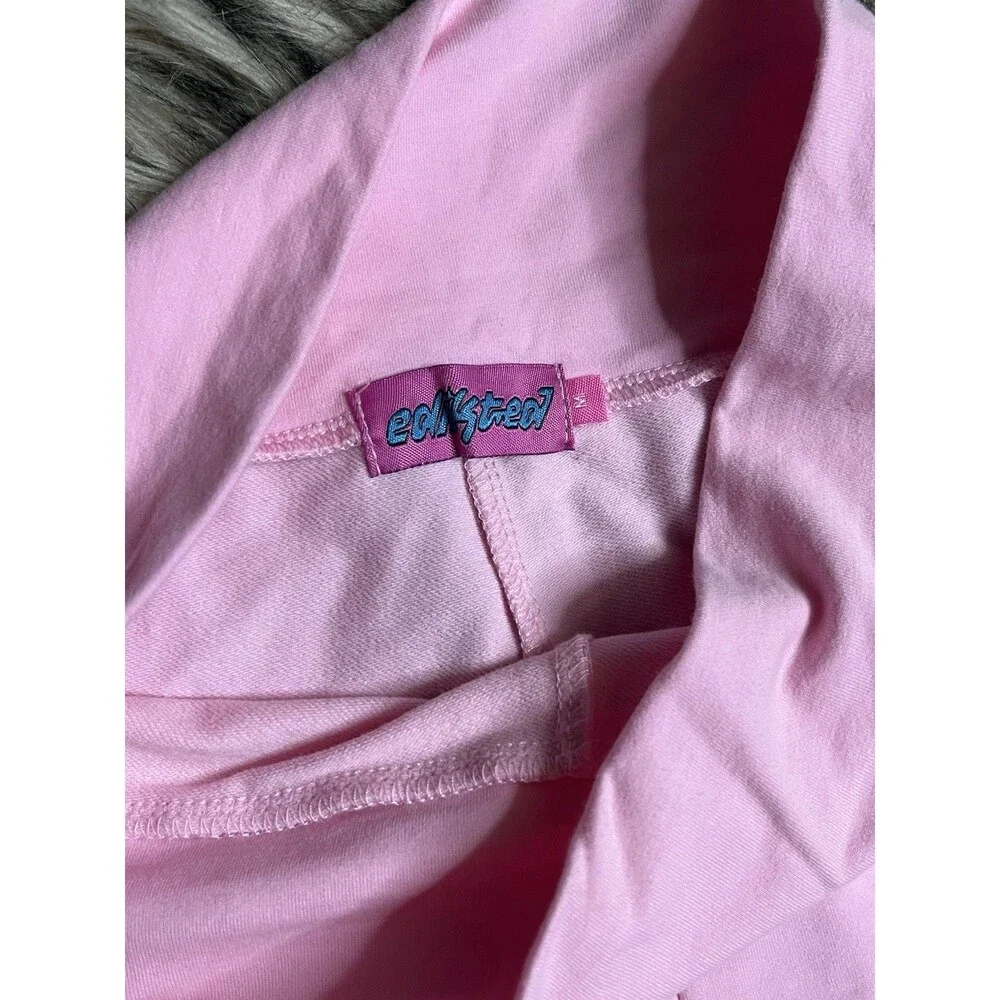 Edikted Light Pink Flare Leggings Yoga Pants Sz M